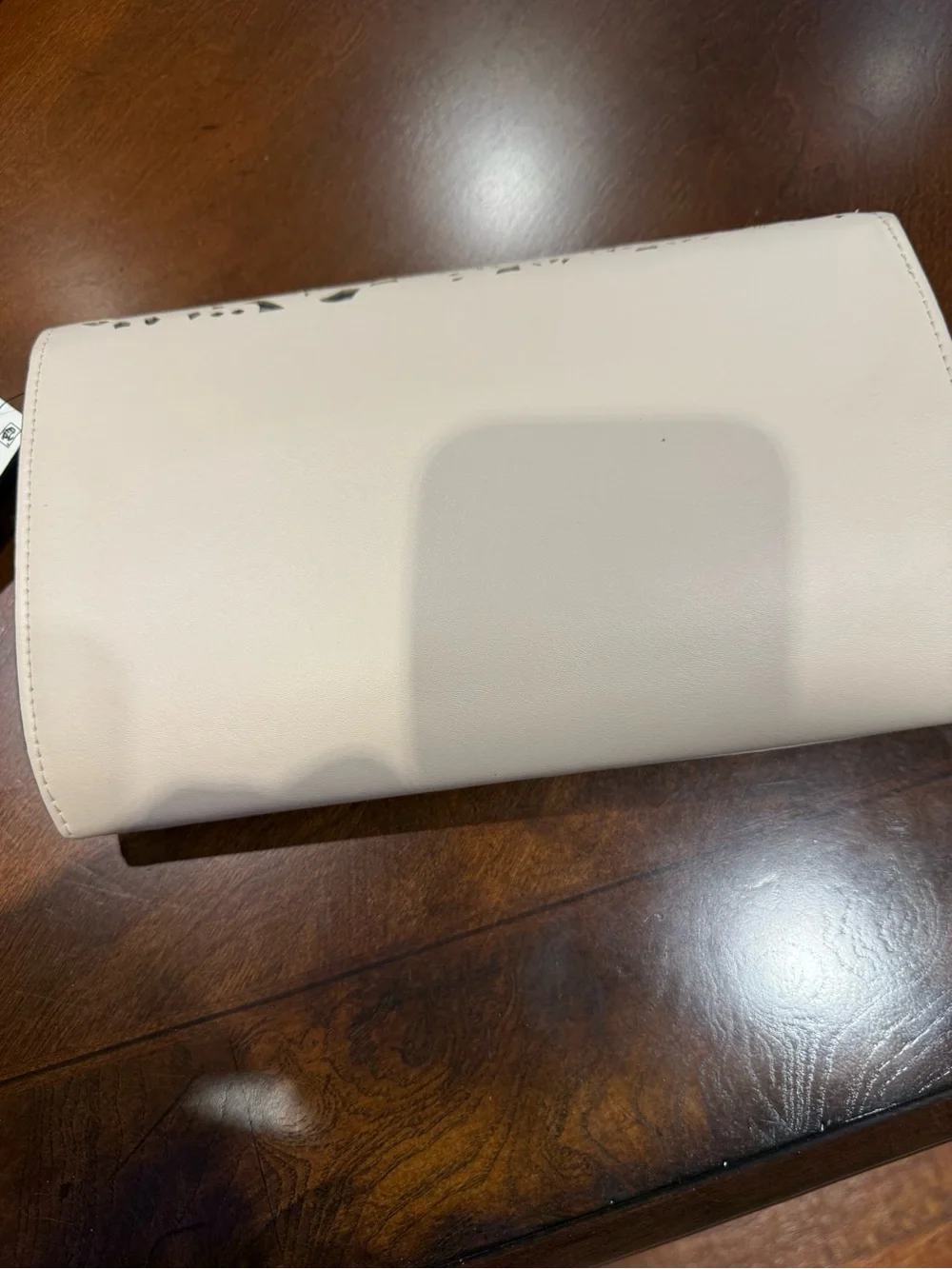 Laser-Cut Envelope Clutch - Blush Pink